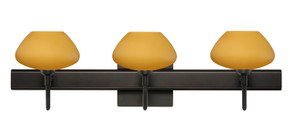 Bathroom Fixtures Three Lights by Besa ( 74 | 3SW-541080-BR-SQ Peri ) 