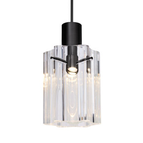 Multi-Systems Low Voltage Pendants by Besa ( 74 | RXP-ICE4CL-BK Besa Ice 4 Pendant ) 