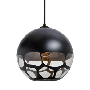 Mini Pendants Metal Shade by Besa ( 74 | 1JT-ROCKYBK-BK Besa Rocky Pendant ) 
