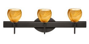 Bathroom Fixtures Three Lights by Besa ( 74 | 3SW-5605HN-BR Tay Tay ) 