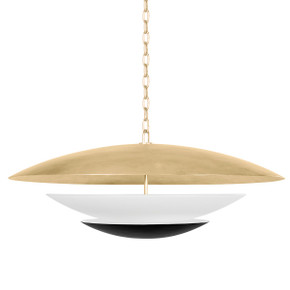 Pendants Metal Shade by Corbett Lighting ( 68 | 413-36-VGL/SBK Adara ) 