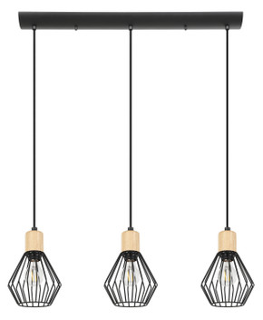 Linear/Island 3 Light Bar by Eglo USA ( 217 | 43378A Palmorla ) 