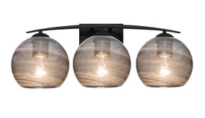 Bathroom Fixtures Three Lights by Besa ( 74 | 3WC-JILLYSM-BK Besa Jilly Vanity ) 