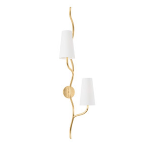 Sconces Double Candle by Corbett Lighting ( 68 | 436-48-VGL Cortona ) 