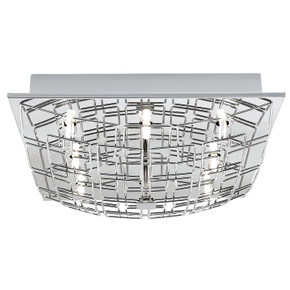 Flush Mounts Metal Shade by Eglo USA ( 217 | 91491A Cromer ) 