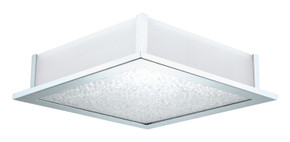 Flush Mounts Glass Down by Eglo USA ( 217 | 92714A Auriga Crystal ) 