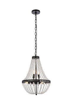 Pendants Empire/Basket by Elegant Lighting ( 173 | 1113D14BK Valeria ) 