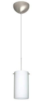 Mini Pendants Glass Down by Besa ( 74 | 1XC-440407-LED-SN Stilo ) 
