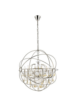 Mid. Chandeliers Sphere by Elegant Lighting ( 173 | 1130D32PN-GT/RC Geneva ) 