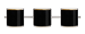 Bathroom Fixtures Three Lights by Besa ( 74 | 3WS-7180GF-SN Pogo ) 