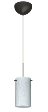 Mini Pendants Glass Down by Besa ( 74 | 1XC-440419-LED-BR Stilo ) 