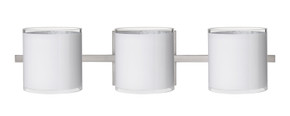 Bathroom Fixtures Three Lights by Besa ( 74 | 3WS-7180SF-SN Pogo ) 