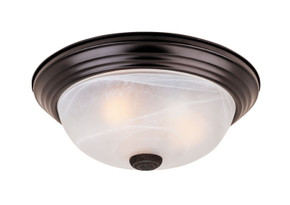 Flush Mounts Bowl Style by Designers Fountain ( 43 | 1257L-ORB-AL Decorative Flushmount ) 
