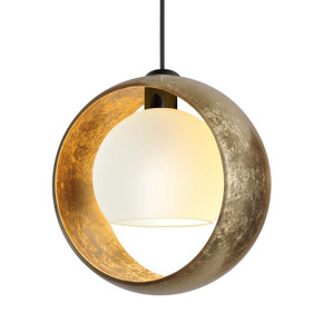 Mini Pendants Glass Down by Besa ( 74 | 1XT-4293GG-LED-BK Besa Pogo Pendant ) 