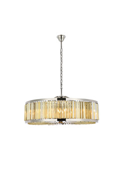Pendants Glass Down by Elegant Lighting ( 173 | 1203G43PN-GT/RC Chelsea ) 