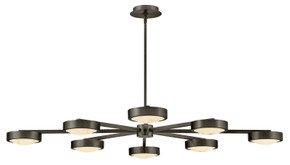 Semi-Flush Mts. Geometric/Linear by Fredrick Ramond ( 138 | FR31014BX Cava ) 