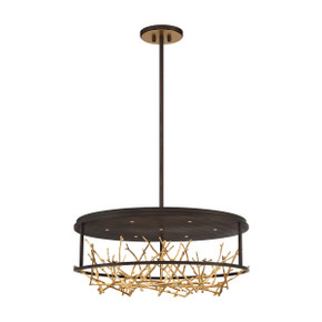 Mid. Chandeliers Drum Shade by Eurofase ( 40 | 38097-010 Aerie ) 