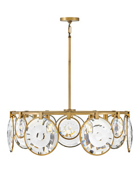 Mid. Chandeliers Glass Down by Fredrick Ramond ( 138 | FR31265HBR Nala ) 