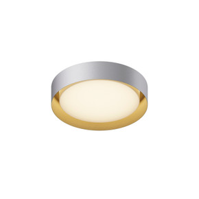 Flush Mounts Drum Shade by ET2 ( 86 | E51012-WTGLD Echo ) 