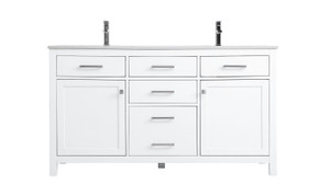 Plumbing Bath Chests/Vanities by Elegant Lighting ( 173 | VF23360DWH Lewis ) 
