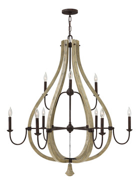 Large Chandeliers Candle by Fredrick Ramond ( 138 | FR40578IRR Middlefield ) 