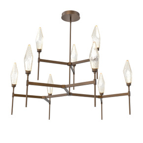 Large Chandeliers Glass Shade by Hammerton Studio ( 404 | CHB0050-54-FB-CA-001-L3 Rock Crystal ) 