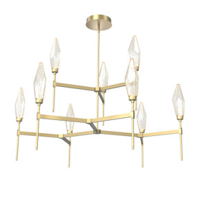 Large Chandeliers Glass Shade by Hammerton Studio ( 404 | CHB0050-54-GB-CA-001-L3 Rock Crystal ) 