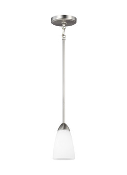 Mini Pendants Glass Down by Generation Lighting ( 1 | 6120201EN3-962 Seville ) 