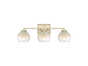 Bathroom Fixtures Three Lights by Golden ( 62 | 3094-BA3 BCB-ALA Elliott ) 