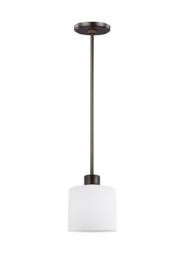 Mini Pendants Glass Down by Generation Lighting ( 1 | 6128801-710 Canfield ) 