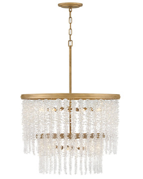 Mid. Chandeliers Glass Down by Fredrick Ramond ( 138 | FR41495BNG Rubina ) 