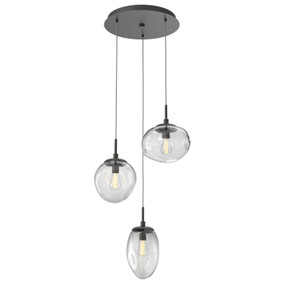 Mini Pendants 3 Light Cluster by Hammerton Studio ( 404 | CHB0065-03-GP-C-C01-E2 Cosmos ) 