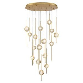 Large Chandeliers Glass Shade by Eurofase ( 40 | 39465-023 Barletta ) 