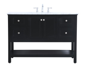 Plumbing Bath Chests/Vanities by Elegant Lighting ( 173 | VF27048BK Metropolis ) 