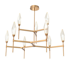 Large Chandeliers Glass Shade by Hammerton Studio ( 404 | CHB0050-54-NB-CA-001-L3 Rock Crystal ) 