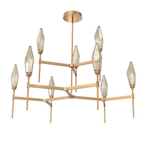 Large Chandeliers Glass Shade by Hammerton Studio ( 404 | CHB0050-54-NB-CB-001-L3 Rock Crystal ) 