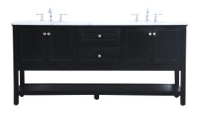 Plumbing Bath Chests/Vanities by Elegant Lighting ( 173 | VF27072BK Metropolis ) 