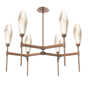 Mid. Chandeliers Glass Up by Hammerton Studio ( 404 | CHB0049-37-BB-RA-001-L1 Aalto ) 