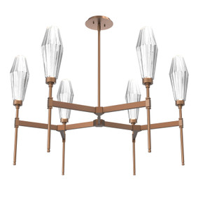 Mid. Chandeliers Glass Up by Hammerton Studio ( 404 | CHB0049-37-BB-RC-001-L1 Aalto ) 