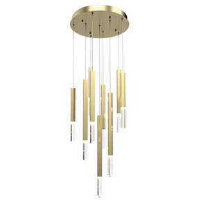 Mid. Chandeliers Glass Down by ET2 ( 86 | E11029-95GLD Diaphane ) 