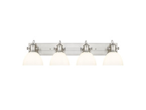 Bathroom Fixtures Four Lights by Golden ( 62 | 3118-BA4 PW-OP Hines ) 