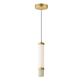 Mini Pendants Glass Down by ET2 ( 86 | E11051-01TVGLD Travertine ) 