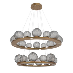Large Chandeliers Ring/Halo by Hammerton Studio ( 404 | CHB0092-2B-NB-S-CA1-L1 Gaia ) 