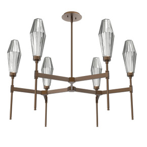 Mid. Chandeliers Glass Up by Hammerton Studio ( 404 | CHB0049-37-FB-RS-001-L3 Aalto ) 