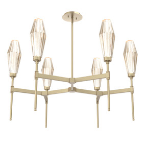 Mid. Chandeliers Glass Up by Hammerton Studio ( 404 | CHB0049-37-GB-RA-001-L3 Aalto ) 