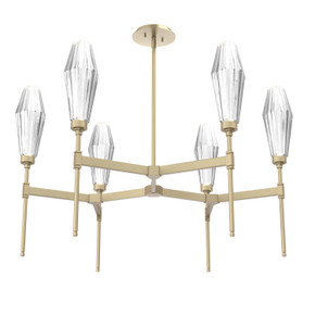 Mid. Chandeliers Glass Up by Hammerton Studio ( 404 | CHB0049-37-GB-RC-001-L1 Aalto ) 
