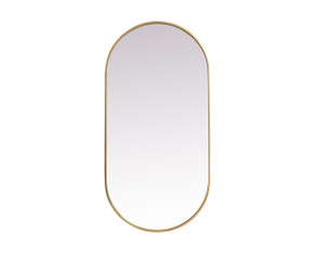 Mirrors Oval/Round by Elegant Lighting ( 173 | MR2A2448BRS Asha ) 