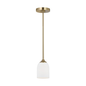 Mini Pendants Glass Down by Generation Lighting ( 1 | GLP1021SB Emile ) 