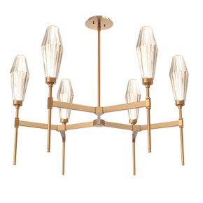 Mid. Chandeliers Glass Up by Hammerton Studio ( 404 | CHB0049-37-NB-RA-001-L3 Aalto ) 