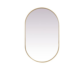 Mirrors Oval/Round by Elegant Lighting ( 173 | MR2A3048BRS Asha ) 